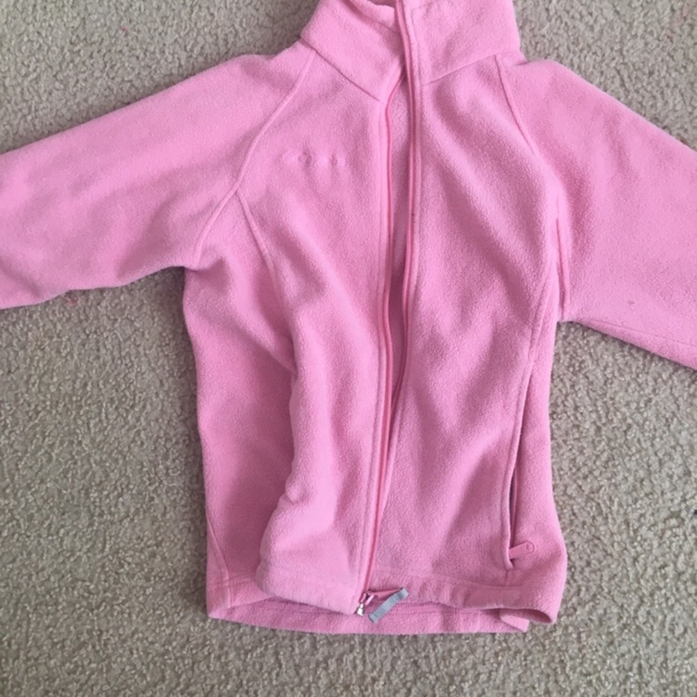Pink Columbia zip up fleece sweatshirt NO TAG